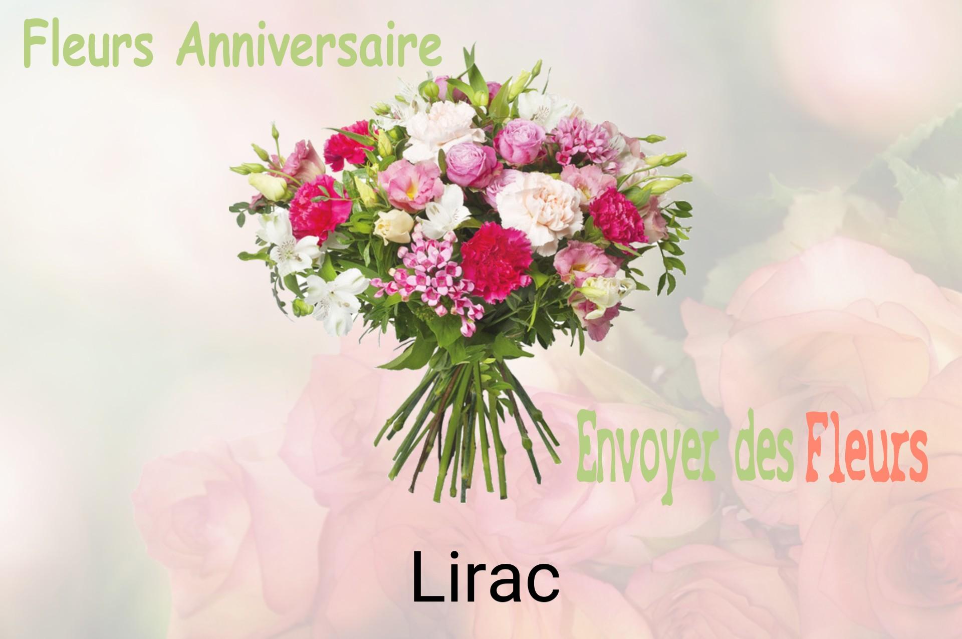 Bouquet de fleurs d’anniversaire livré à Lirac